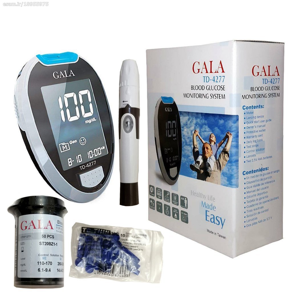 دستگاه تست قند خون گالا (GALA)