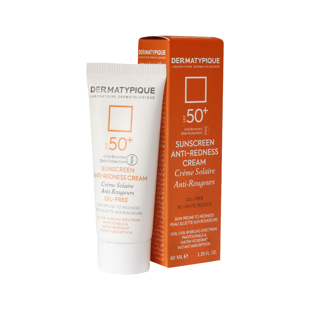 کرم ضد آفتاب SPF 50 پوست قرمز و حساس درماتیپیک 40 میل