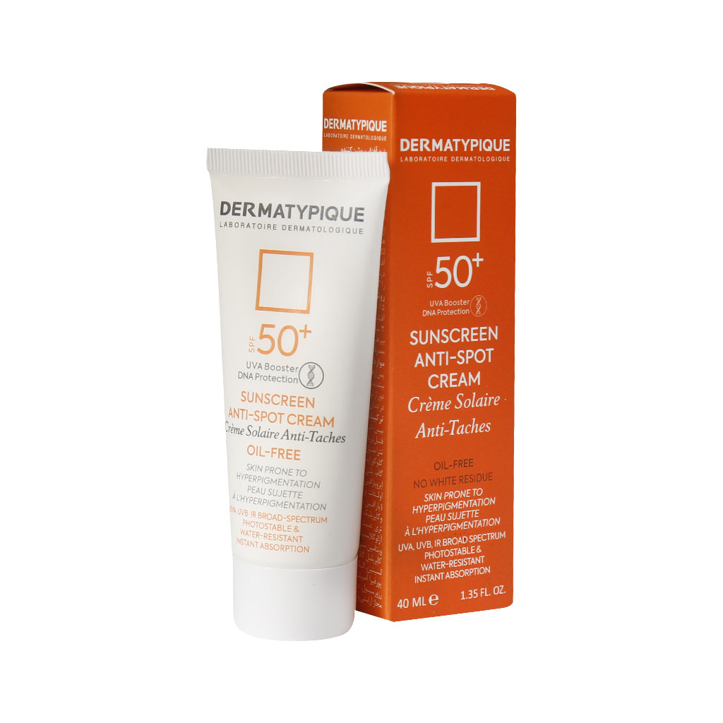 کرم ضدآفتاب روشن کننده spf 50 درماتیپیک 40 میل